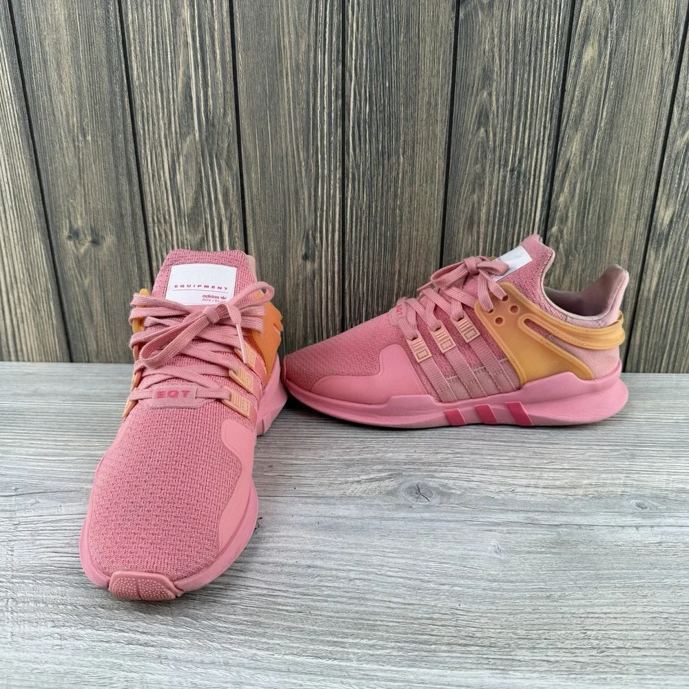 Adidas EQT Support ADV B37541 Pink Orange Women's Sneakers US 7.5 EU 39 1/3